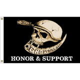 Eagle Emblems F1613 Flag-Kia, Ghost Soldier (3Ftx5Ft) .