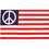 Eagle Emblems F1640 Flag-Usa, Peace (3Ftx5Ft) .