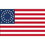 Eagle Emblems F1711 Flag-Usa, 1876-Cavalry (3Ftx5Ft) .