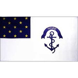 Eagle Emblems F1716 Flag-Usa, Rhode Island Rgt (3Ftx5Ft)