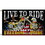 Eagle Emblems F1765 Flag-Live To Ride (3ft x 5ft)