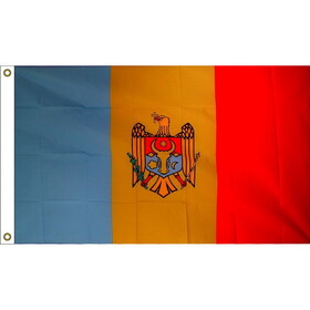 Eagle Emblems F1846 Flag-Moldova (3ft x 5ft)