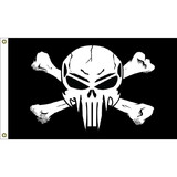 Eagle Emblems F1850 Flag-Pirate, Demon-Poison (3Ftx5Ft) .