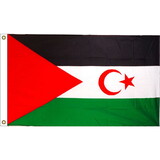 Eagle Emblems F1867 Flag-Saharan Arab Rep. (3ft x 5ft)