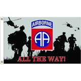Eagle Emblems F1880 Flag-Army,082Nd Abn Ii (3ft x 5ft)