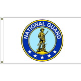 Eagle Emblems F1897 Flag-Army, National Guard (3Ftx5Ft)