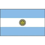 Eagle Emblems F2005 Flag-Argentina (2Ftx3Ft) .