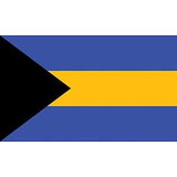 Eagle Emblems F2008 Flag-Bahamas (2Ftx3Ft) .