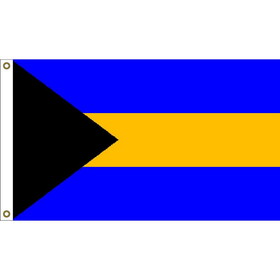 Eagle Emblems F2008 Flag-Bahamas (2ft x 3ft)