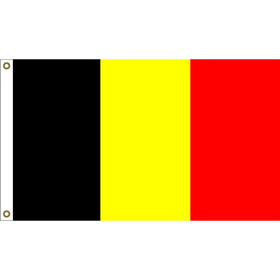 Eagle Emblems F2011 Flag-Belgium (2ft x 3ft)