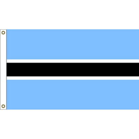 Eagle Emblems F2013 Flag-Botswana (2ft x 3ft)