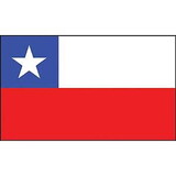 Eagle Emblems F2017 Flag-Chile (2ft x 3ft)