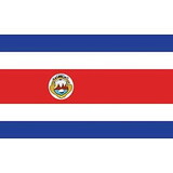 Eagle Emblems F2020 Flag-Costa Rica (2Ftx3Ft) .