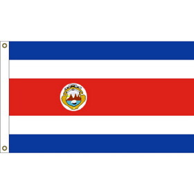 Eagle Emblems F2020 Flag-Costa Rica (2ft x 3ft)