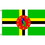 Eagle Emblems F2025 Flag-Dominica (2Ftx3Ft) .