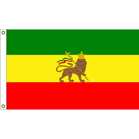 Eagle Emblems F2031 Flag-Ethiopia Lion (2ft x 3ft)