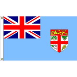 Eagle Emblems F2032 Flag-Fiji Island (2Ftx3Ft) .
