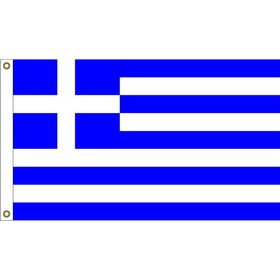 Eagle Emblems F2036 Flag-Greece (2ft x 3ft)