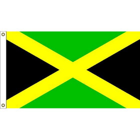 Eagle Emblems F2057 Flag-Jamaica (2ft x 3ft)