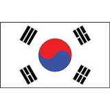 Eagle Emblems F2063 Flag-Korea (2ft x 3ft)