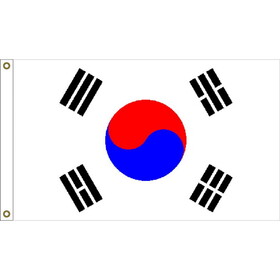 Eagle Emblems F2063 Flag-Korea (2ft x 3ft)