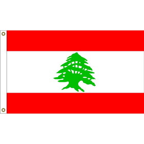 Eagle Emblems F2065 Flag-Lebanon (2ft x 3ft)