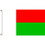 Eagle Emblems F2070 Flag-Madagascar (2Ftx3Ft) .
