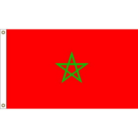 Eagle Emblems F2072 Flag-Morocco (2ft x 3ft)