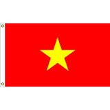 Eagle Emblems F2074 Flag-Vietnam-Star (2ft x 3ft)