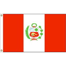 EagleEmblems F2086 Flag-Peru 2ftx3ft