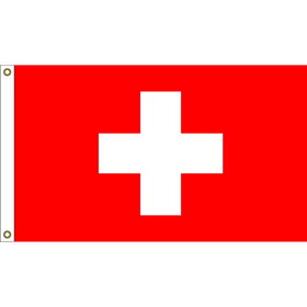 Eagle Emblems F2108 Flag-Switzerland (2ft x 3ft)