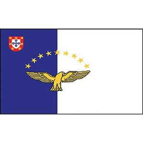 Eagle Emblems F2166 Flag-Azores (2Ftx3Ft) .