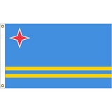 Eagle Emblems F2168 Flag-Aruba/Neth/Antilles (2ft x 3ft)