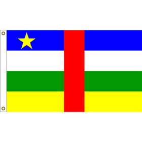 Eagle Emblems F2172 Flag-Africa,Central (2ft x 3ft)