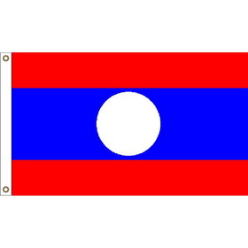 Eagle Emblems F2205 Flag-Laos (2ft x 3ft)