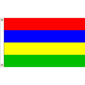 Eagle Emblems F2214 Flag-Mauritius (2ft x 3ft)