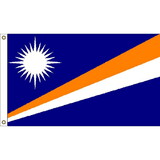 Eagle Emblems F2215 Flag-Marshall Islands (2Ftx3Ft) .