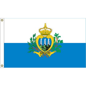 Eagle Emblems F2236 Flag-San Marino (2ft x 3ft)