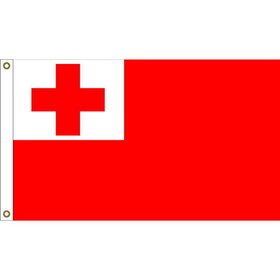 Eagle Emblems F2257 Flag-Tonga (2ft x 3ft)