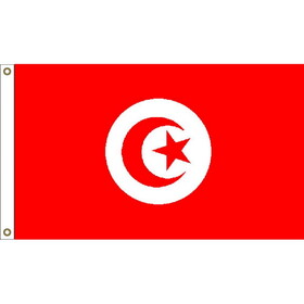 Eagle Emblems F2259 Flag-Tunisia (2ft x 3ft)