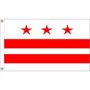 Eagle Emblems F2281 Flag-Dist.Of Columbia (2Ftx3Ft) .
