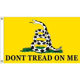 Eagle Emblems F2423 Flag-Dont Tread On Me (2ft x 3ft)