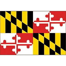 Eagle Emblems F2521 Flag-Maryland (2ft x 3ft)