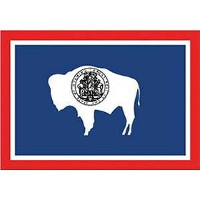 Eagle Emblems F2551 Flag-Wyoming (2ft x 3ft)