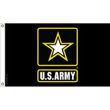 Eagle Emblems F2899 Flag-Army Logo (2Ftx3Ft)