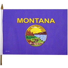 Eagle Emblems F5527 Flag-Montana (6" x 9")