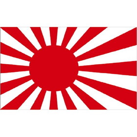 Eagle Emblems F6059 Flag-Japan,Rising Sun (4" x 6")