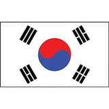 Eagle Emblems F6063 Flag-Korea (4In X 6In) .