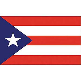 Eagle Emblems F6091 Flag-Puerto Rico (4" x 6")
