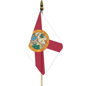 Eagle Emblems F6510 Flag-Florida (4" x 6")